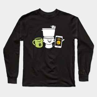 Best Friends Forever: A Bathroom Edition Long Sleeve T-Shirt